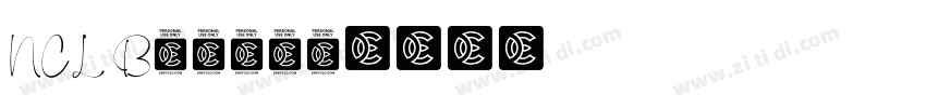 NCL Broesq字体转换